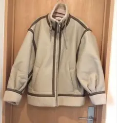 【藤田ニコル着用】EVRIS❤️オーバーサイズボアブルゾン【美品】