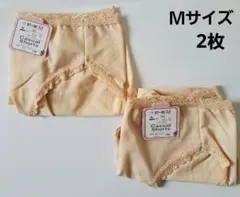ショーツ　Ｍ　2枚　カジュアルショーツ　シンプル　婦人下着