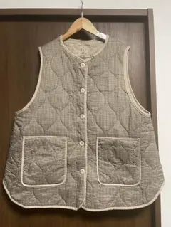 キルティングベスト ダウンベスト
