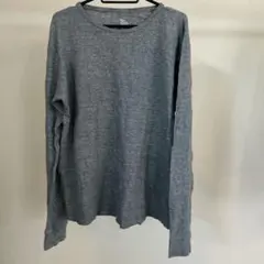 グレー Mサイズ 長袖Tシャツ　トップス H&M エイチアンドエム