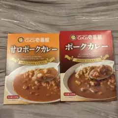 CoCo 이치 반야 포크 카레 단맛 돼지고기 카레 2개 세트