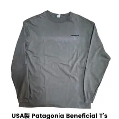 USA製 パタゴニア Beneficial T's XL 刺繍ロゴ - メルカリ