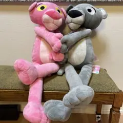 ピンクパンサーとぬいぐるみセット　タグ付き