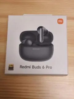 Redmi Buds 6 Pro スペースブラック　シリコンケース付き