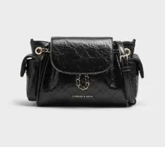 CHARLES&KEITH Duo ツーウェイフロントフラップバックパックのサムネイル