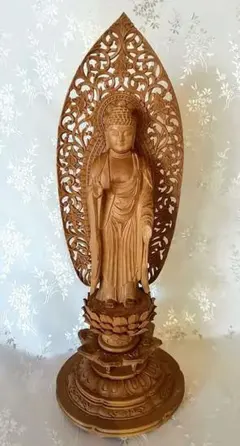 仏像『木造 阿弥陀如来立像』仏像のみ15000円❗️ 2025年最新】阿弥陀如来仏立像の人気アイテム - メルカリ