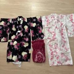 子ども用浴衣　帯　3点セット