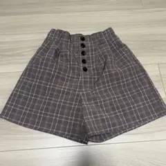 OLIVE des OLIVE チェック柄ショートパンツのサムネイル