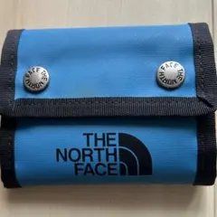 THE NORTH FACE 三つ折り財布 ブルー