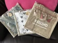 ★小さめ【リネントートバッグ】✖️3個セットのサムネイル