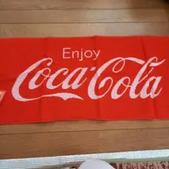 Coca-Cola フェイスタオル レッドのサムネイル