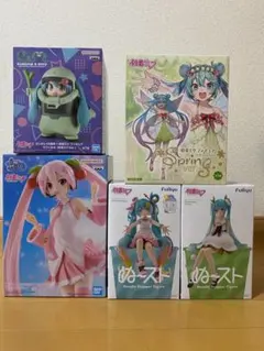 初音ミク フィギュア 5点セット まとめ売りのサムネイル