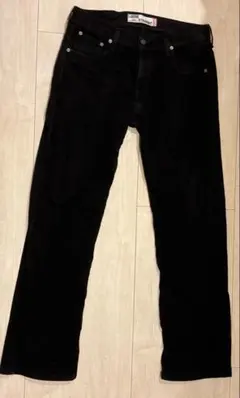 Levi's Loose Straight 369 ブラックデニム 30