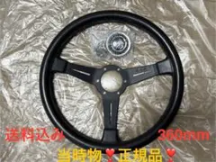 NARDIのクラシック 白ステッチ 当時物です ホーンボタン無し 当時物