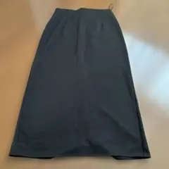 UNIQLO ブラック スリット入りロングスカート L