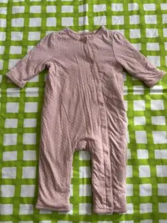 babyGAP カバーオール　70 ピンク 星柄 ロンパース 長袖