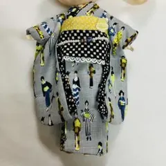 ブライスアウトフィット　グレー着物