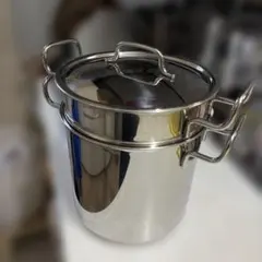 ジオ・プロダクト】25cm浅鍋・蒸し器セット - メルカリ