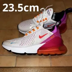 【23.5cm / 極美品】Nike エアマックス270 オレンジピンクのサムネイル