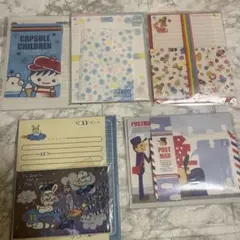 キャラクター メモ用紙 5枚セット