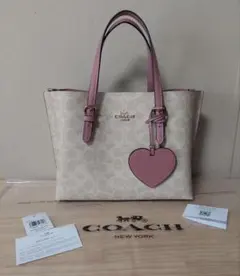 コーチ モリートートバッグ25 シグネチャーキャンバス