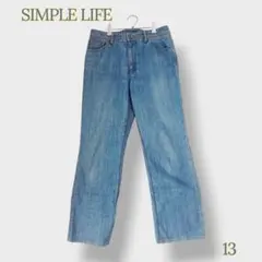 ＊SIMPLE LIFE＊ 13号 パンツ デニムパンツ ジーンズのサムネイル