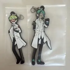 【ツイステ】一番くじ　ラバーチャーム（実験着ver.） フロイド＆トレイ