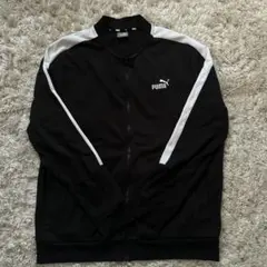 高*価様 PUMA 黒 ジップアップジャケット