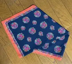 スカーフ ミニスカーフ 花束 ブーケ レトロ ヴィンテージ