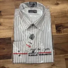 新品未使用品 KANSAI YAMAMOTO 長袖ワイシャツ えり回41 裄84