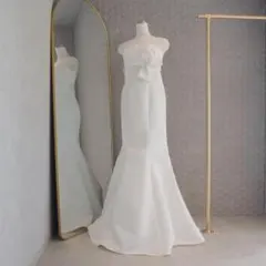 Demetrios 新品タグ付き　定価20万円程　アイボリー　ウエディングドレス Demetrios 新品タグ付き 定価20万円程 アイボリー ウエディングドレス