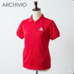 25FW新品未使用 アルチビオ】ポケットデザイン半袖ポロニット38号