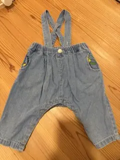 petit jam デニムサロペット 80cm