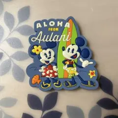 【海外ディズニー】AULANI ミッキー&ミニーマグネット