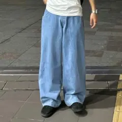 00s 550 LEVI'S リーバイス 縦落ち デニムパンツ 極太 バギー44 - メルカリ