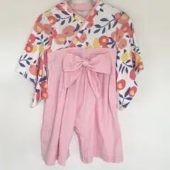 ベビー 袴ロンパース 70cm