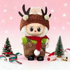 クリスマスのラブブちゃん用トナカイさんコス4点セットです❣