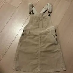 グローバルワーク　コーデュロイ　ジャンバースカート