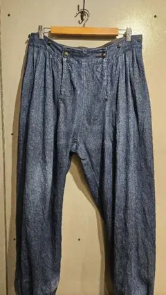 即決！Nigel Cabournナイジェルケーボン フォーレンダムパンツ34