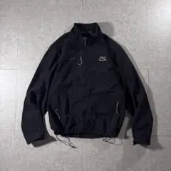 Eddie Bauerエディーバウアーソフトシェルジャケット刺繍黒ドローコード