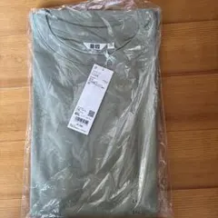 UNIQLO エアリズムコットン Tシャツ 4XL 52グリーン