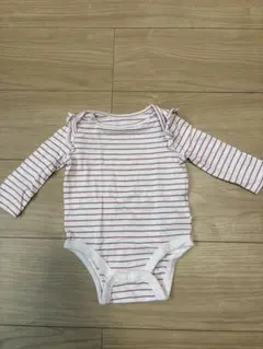 GAP ストライプロンパース 3-6ヶ月