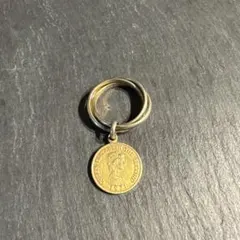 シルバー925】コインチャーム ペンダントトップ 紋章 騎士 刻印あり 