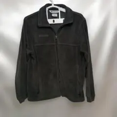 150♪US古着コロンビアフリースジャケットチルドレン(14-16)★ブラック