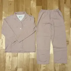 無印良品 脇に縫い目のない フランネルパジャマ 婦人 Ｓ ピンク