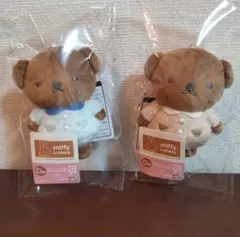 タイトーくじ ミッフィー＆ボリス D賞マスコットバッジ 2種セット