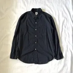 【美品】 Post O’Alls コットンポプリン シャツ M ブラック USAのサムネイル