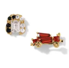 ディズニー　ヴィランズ　クルエラ　ピアス　イヤリング