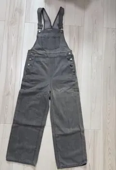 gu GU サロペット オーバーオール ワイドパンツ