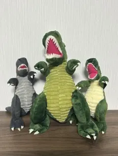恐竜ぬいぐるみセット 大小3体セット